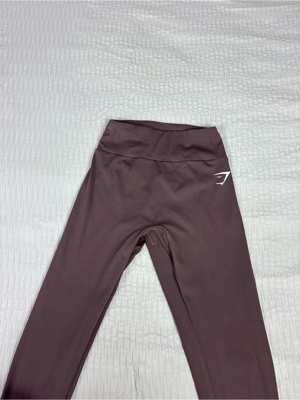 Gymshark Burgundy Seamless High-Waist Leggings - Picture 5 of 8